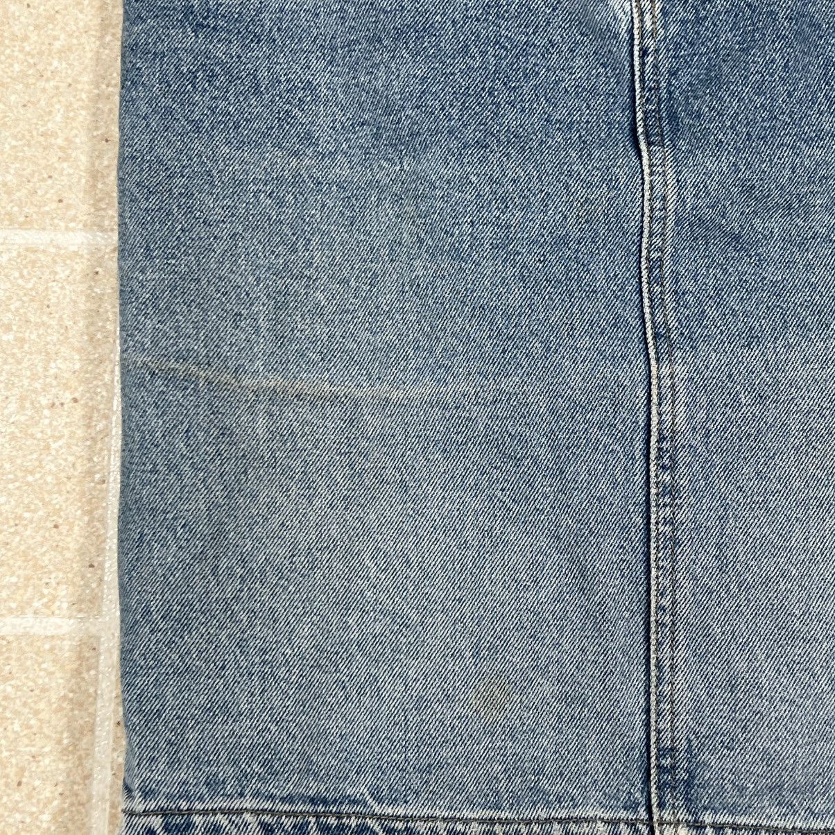 Sisley Vintage Women’s Sisley Denim Pencil Skirt Y2K Jorts Size 22" - 2 Thumbnail