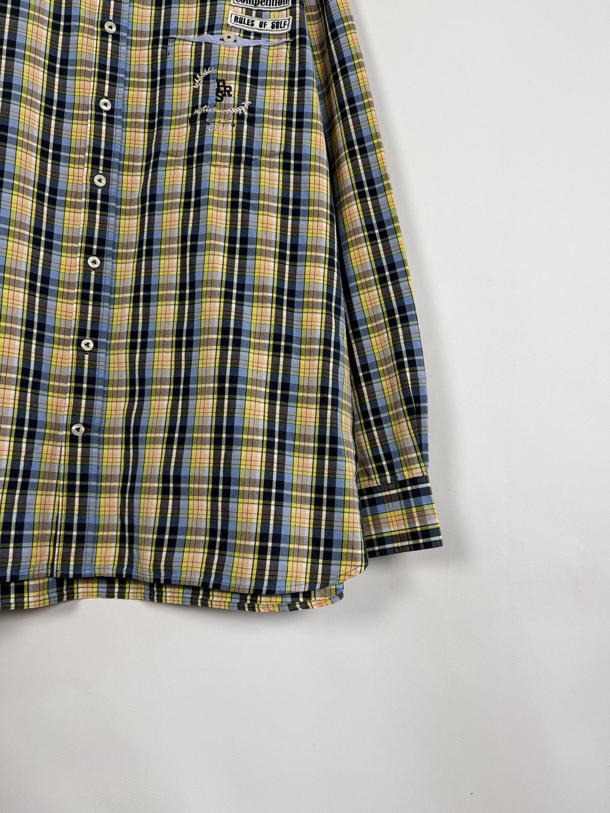 Paul Smith Paul Smith Long Sleeve Shirt Button Up Rules of Golf Size XL Size US XL / EU 56 / 4 - 5 Thumbnail
