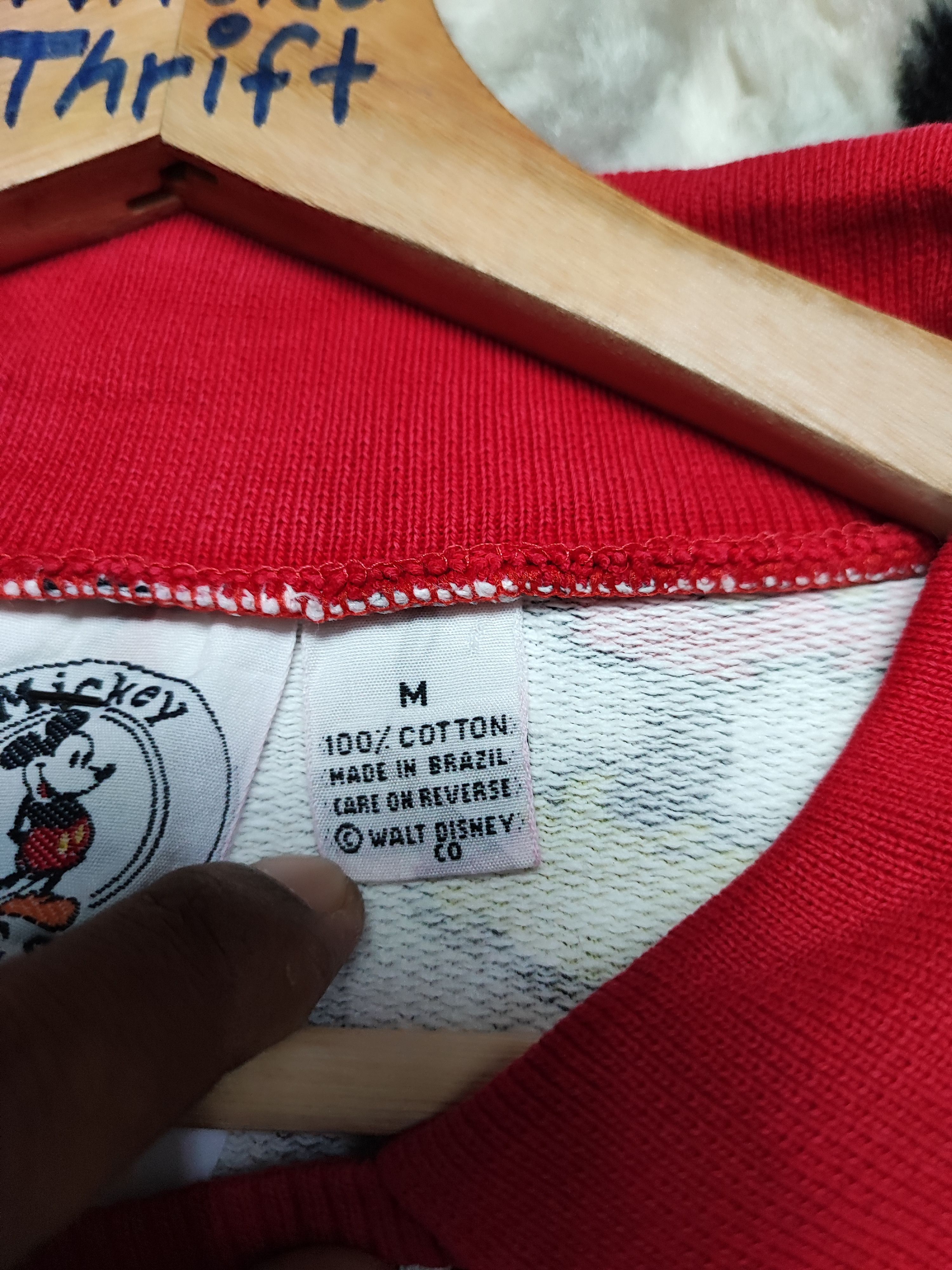 Mickey Mouse × Too Cute Guetta Bros. Mickey Mouse Sweatshirt Size S / US 4 / IT 40 - 9 Thumbnail