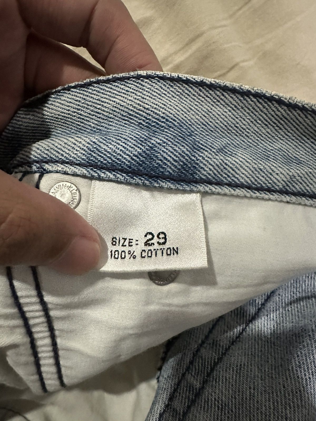 Calvin Klein Vintage Calvin Klein straight cut jeans RN 36009 Size US 29 - 6 Thumbnail