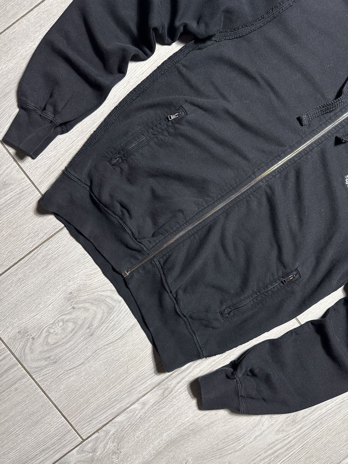 Dolce & Gabbana Mens Zip Hoodie Dolce&Gabbana Y2K Drill Small Logo Size US M / EU 48-50 / 2 - 3 Thumbnail