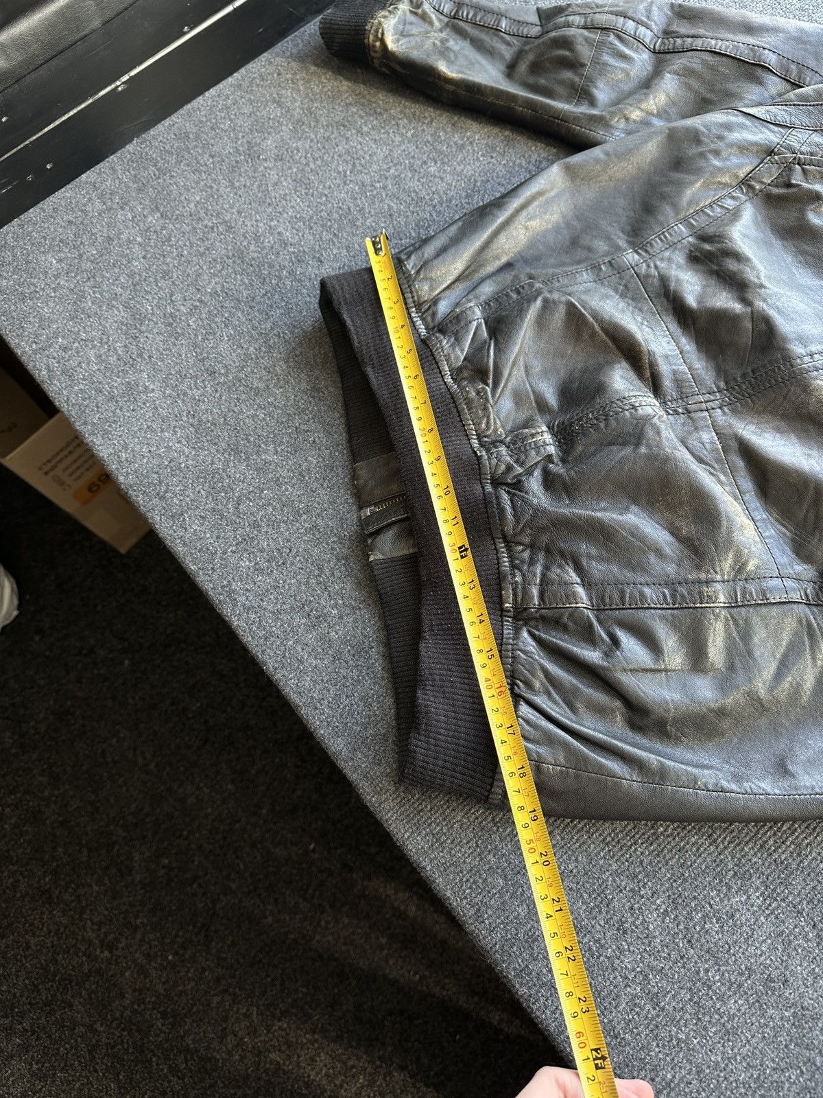 Other 🚨VNTG LEATHER JACKET AVANT GARDE WESTERN BLACK MOTO Size US L / EU 52-54 / 3 - 17 Thumbnail