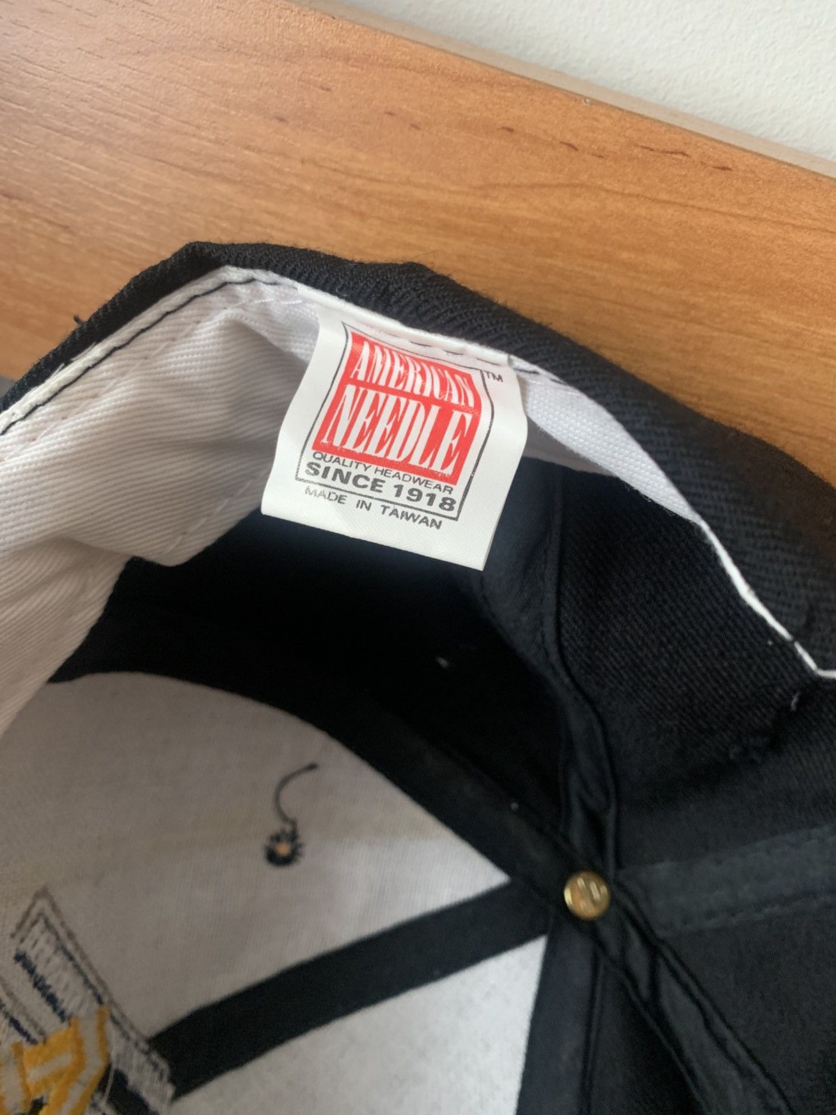 American Needle × NCAA × Vintage 90s Vintage NCAA American Needle Michigan Wolverines Hat Size ONE SIZE - 3 Thumbnail