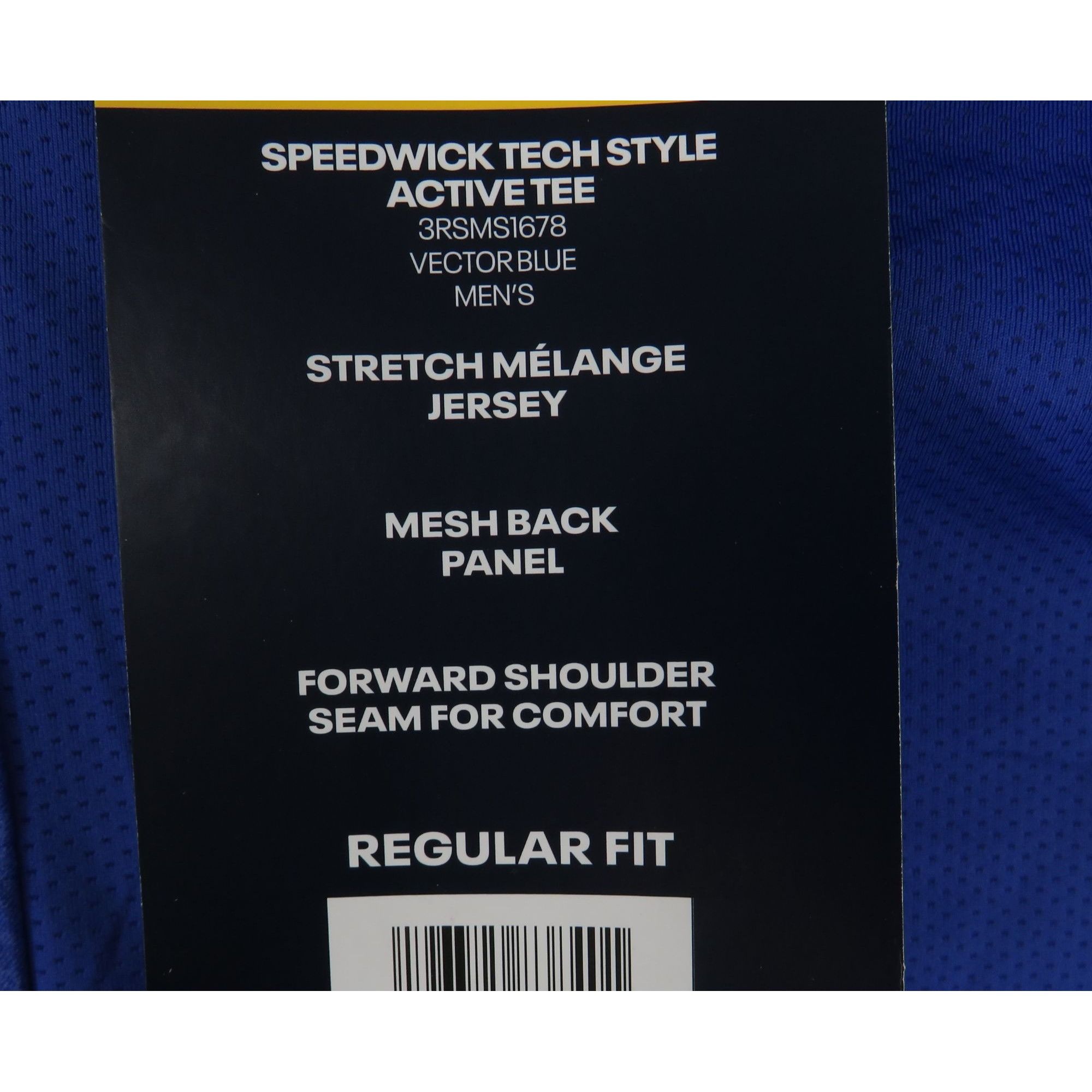 Reebok Reebok Men's Speedwick Tech Style Active Blue T-Shirt Medium Size US M / EU 48-50 / 2 - 4 Thumbnail