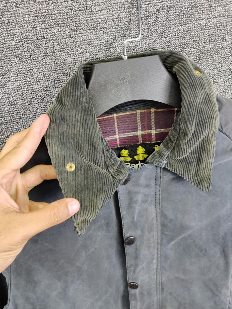 Barbour Vintage 90s Barbour Beaufort Waxed Jacket Size US M / EU 48-50 / 2 - 6 Thumbnail