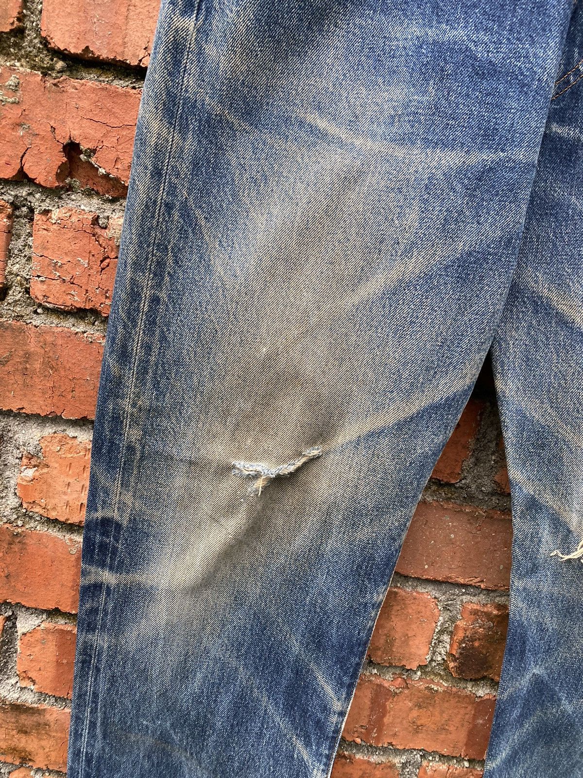 Levi's Vintage Clothing × Vintage W30x27 vintage levi's 501xx redline distressed made in USA Size US 30 / EU 46 - 4 Thumbnail