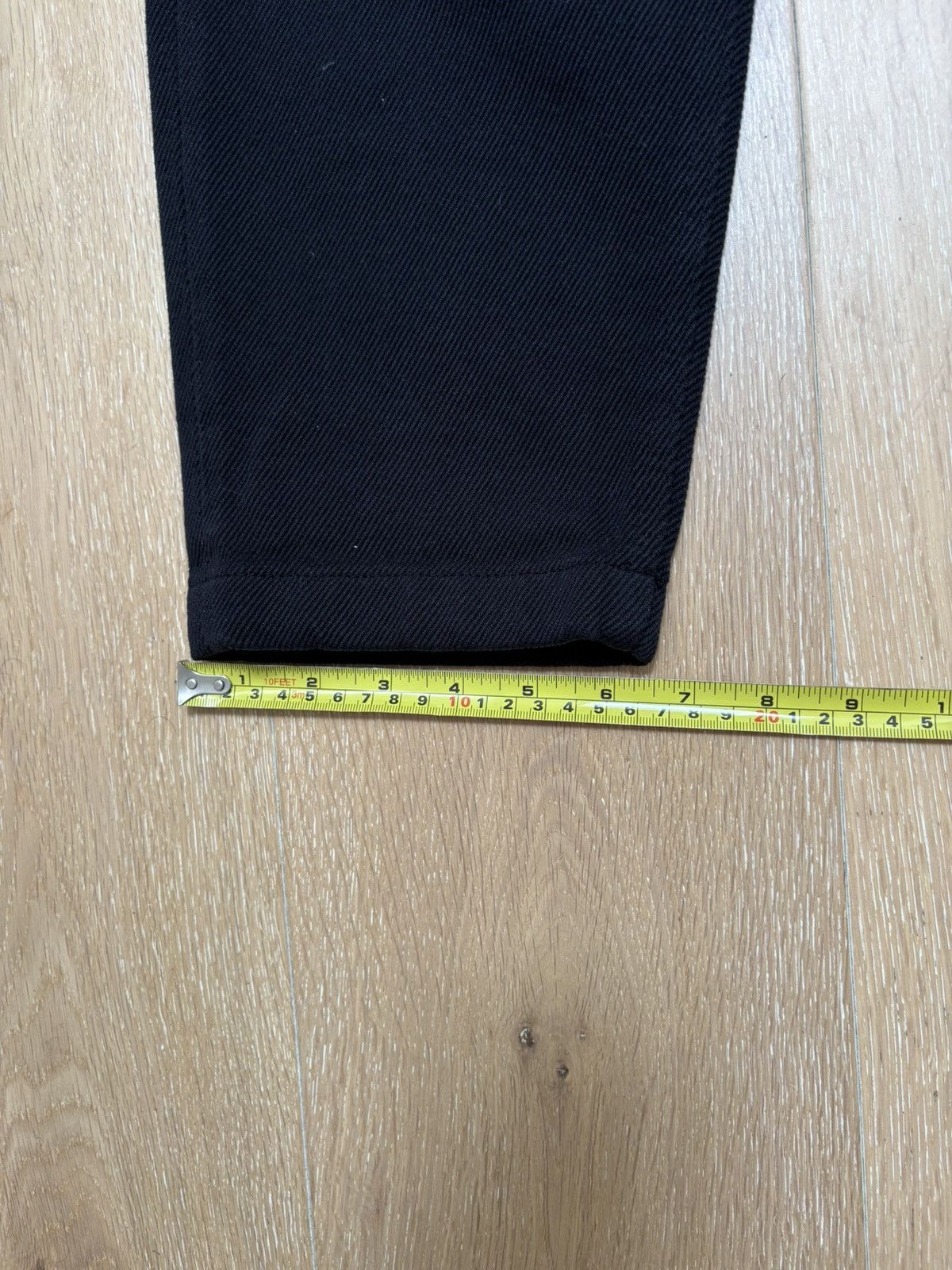 Universal Works Universal Works Military Chino 30 Black Twill Size US 30 / EU 46 - 4 Thumbnail