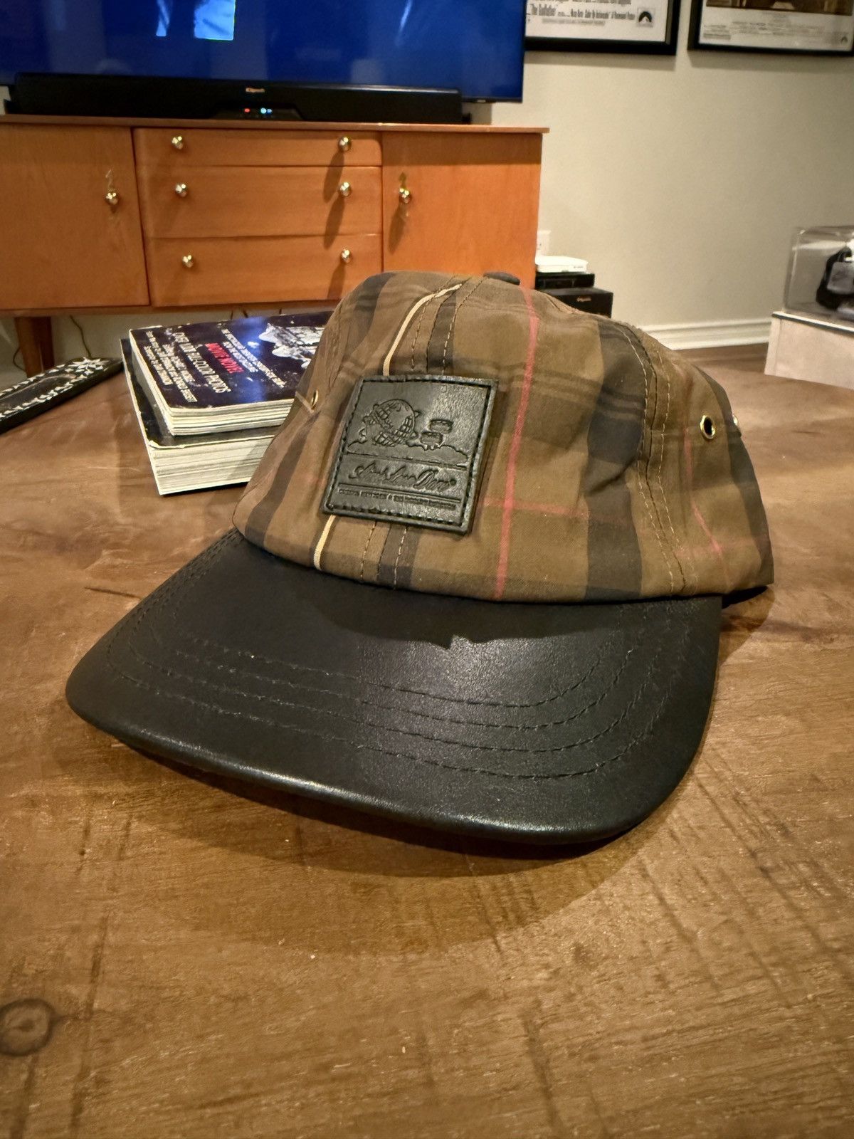 Aime Leon Dore Aime Leon Dore Leather Patch Cap Size ONE SIZE - 1 Thumbnail