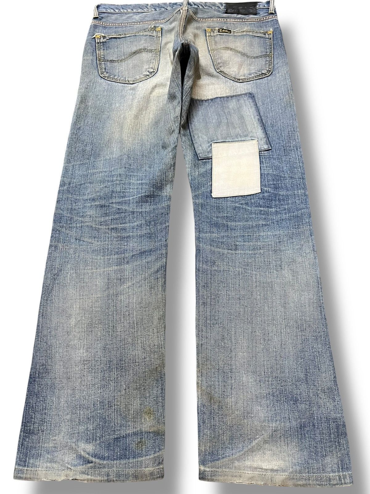 Lee Vintage Lee X TMT Selvedge Sashiko Boro Denim Size US 34 / EU 50 - 6 Thumbnail