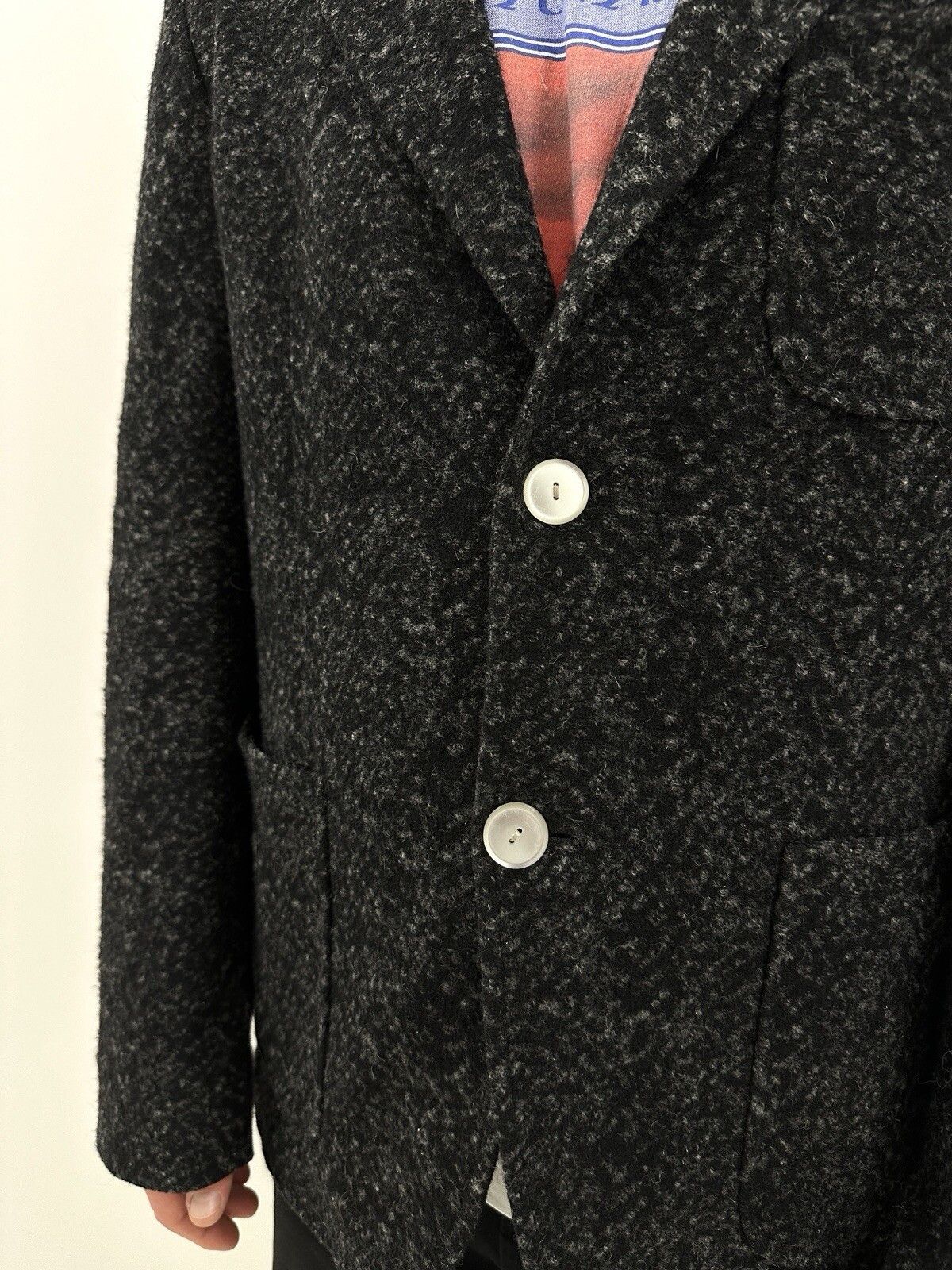 Roberto Cavalli DDP Roberto Cavalli Class Blazer Mens Coat Jacket Wool Blend Size 38R - 7 Thumbnail