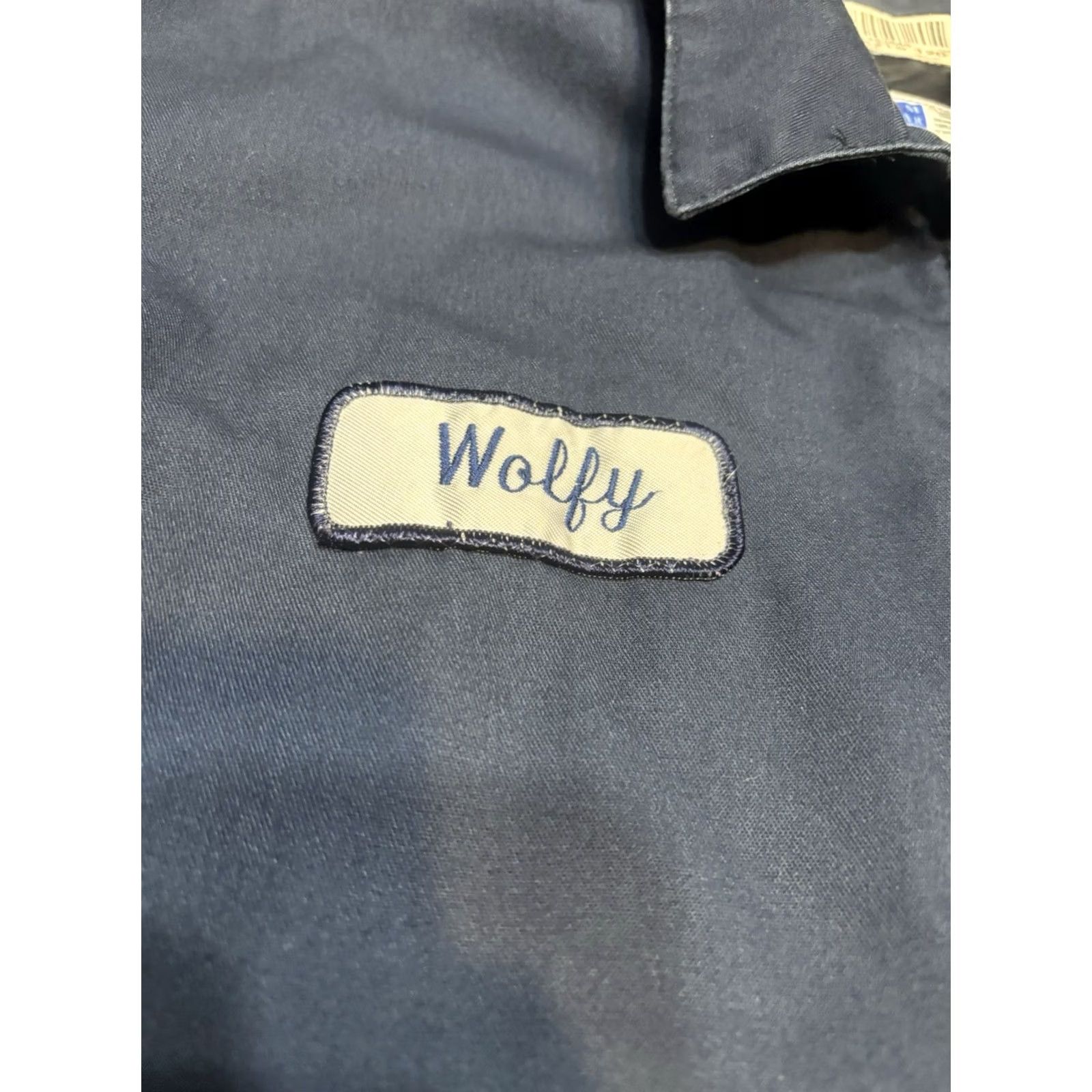 Vintage VINTAGE Aramark Jacket Mens XL Blue Quilted Lined Work Delivery Size US XL / EU 56 / 4 - 2 Thumbnail