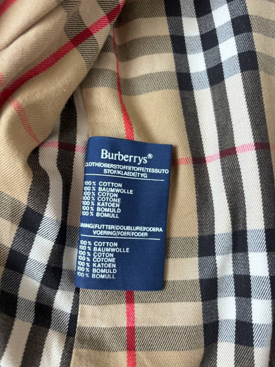 Burberry Vintage Burberrys nova check trench jacket 90s rare Size US L / EU 52-54 / 3 - 7 Thumbnail