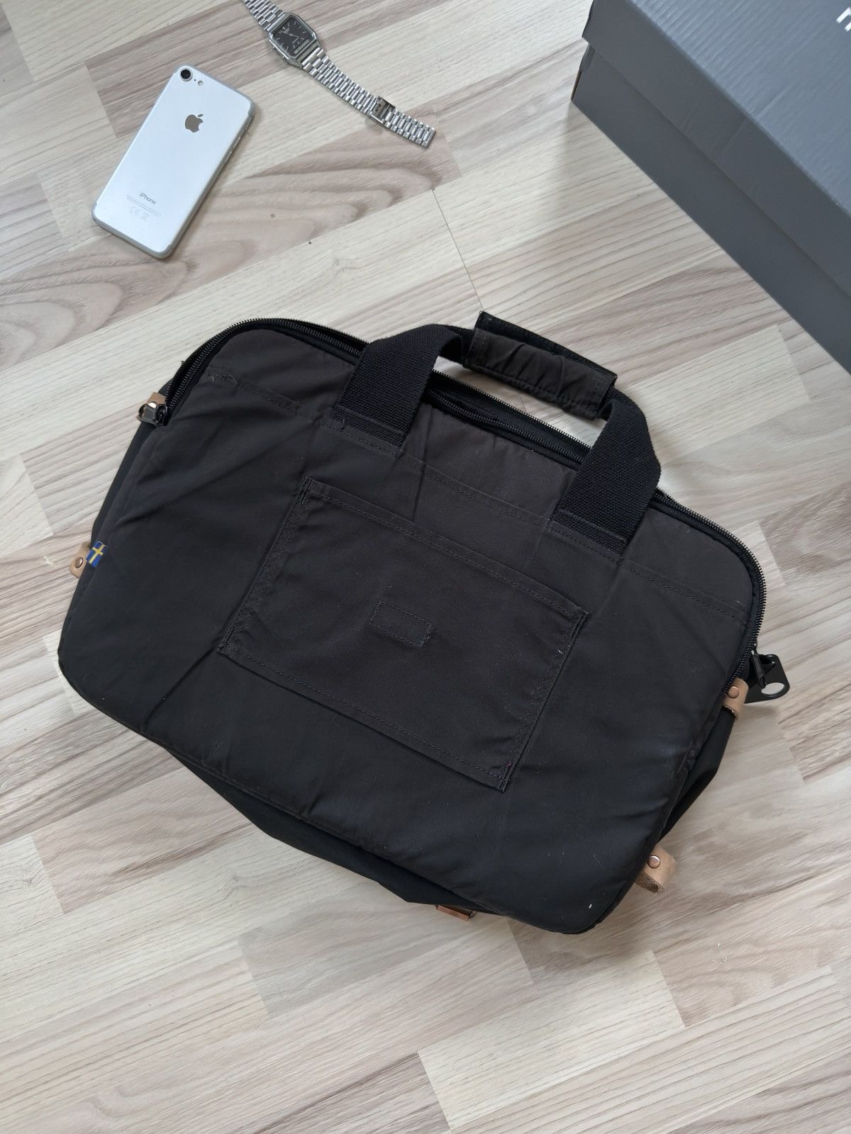Fjallraven Fjallraven Vintage Fjallraven G-1000 Canvas Bag Shoulder Size 38 - 5 Thumbnail