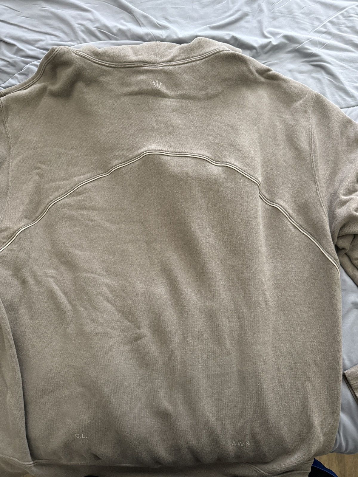 NOCTA × Nike NOCTA x Nike Fleece CS Pullover Hoodie - Olive Grey Size US XL / EU 56 / 4 - 2 Thumbnail