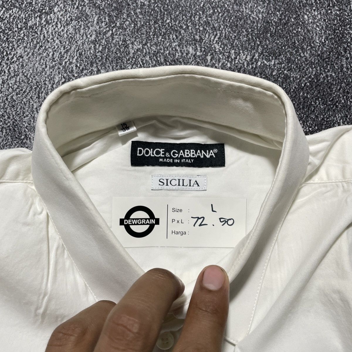 Dolce & Gabbana Vintage Shirts Dolce & Gabbana Size US L / EU 52-54 / 3 - 4 Thumbnail