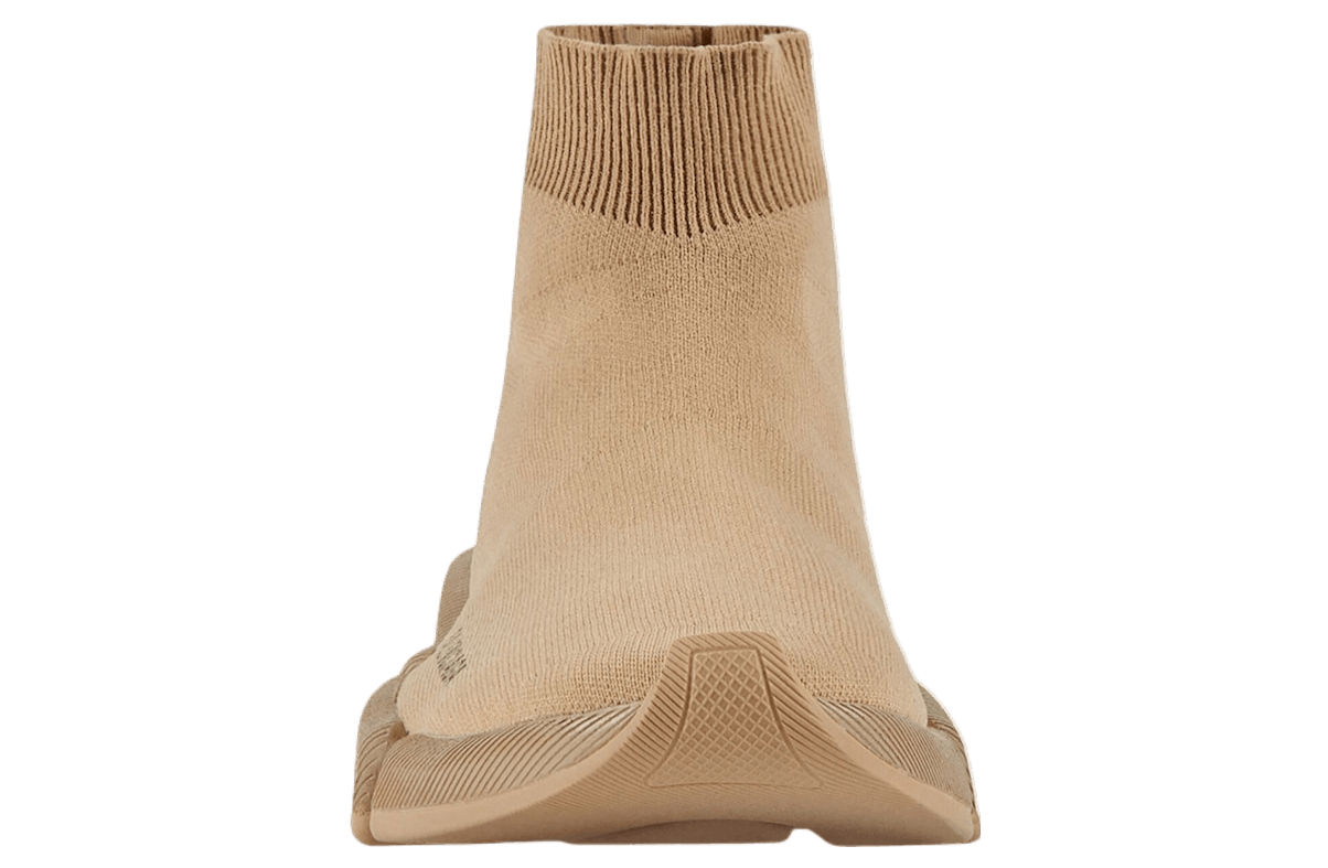 Balenciaga o1bcso1str0526 Speed 2.0 Recycled Knit Sneakers in Beige Size US 12 / IT 42 - 2 Thumbnail