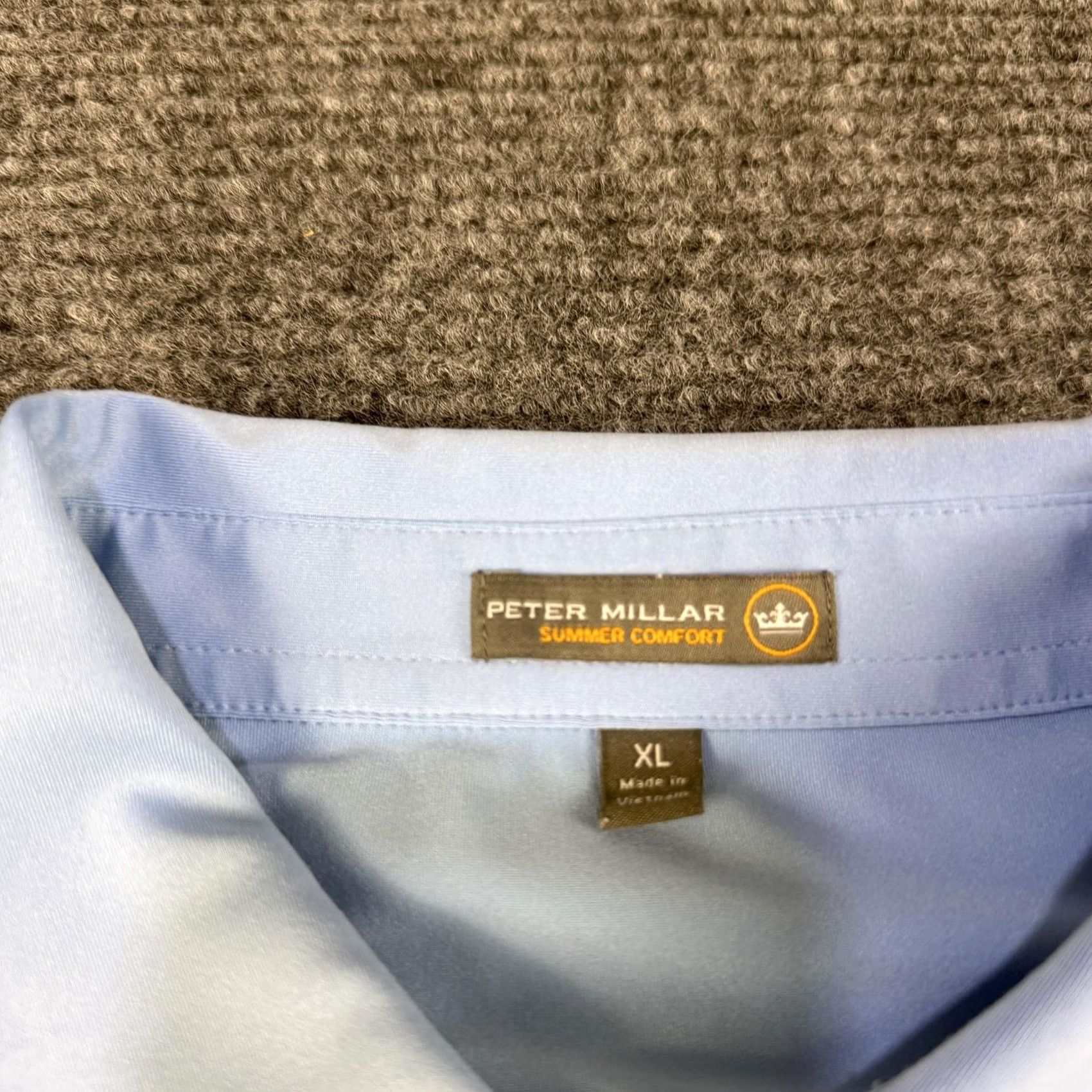 Peter Millar Peter Millar Polo Shirt Mens XL Blue Golf Summer Comfort Nationwide Childrens Size US XL / EU 56 / 4 - 5 Thumbnail