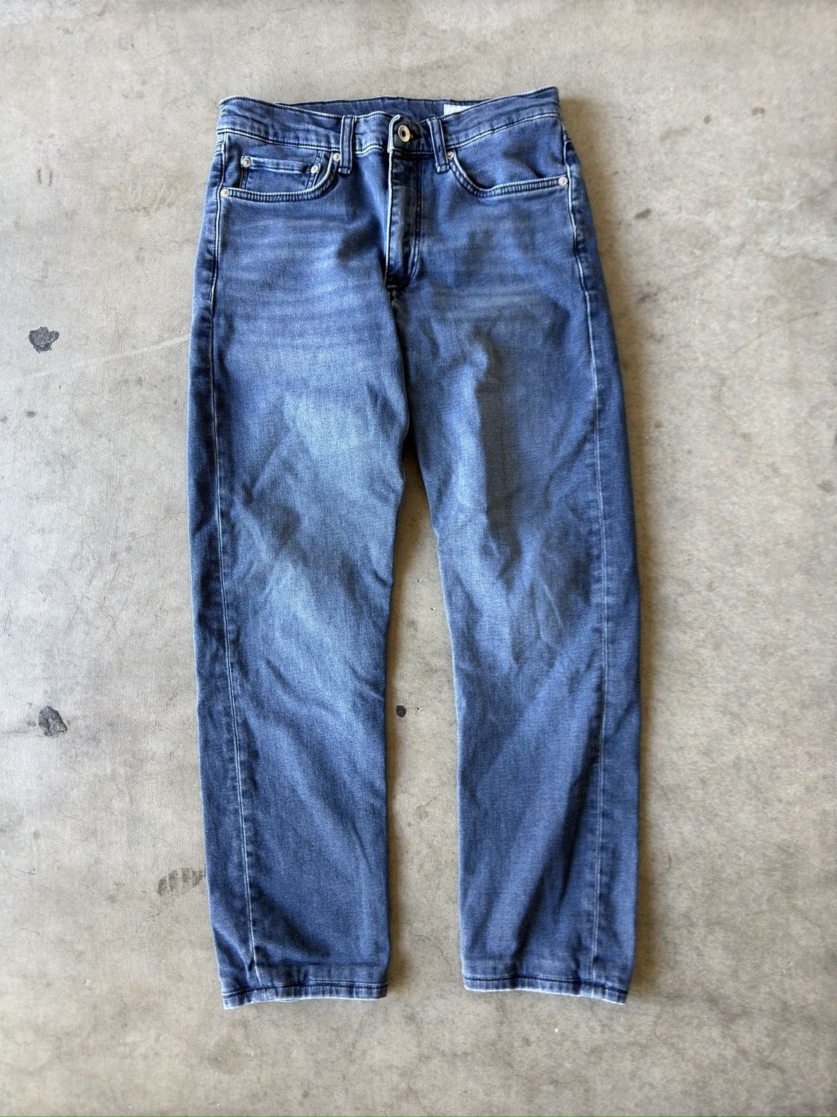 Rag & Bone Rag & Bone Slim Medium Wash USA Denim Jeans Size US 31 - 1 Thumbnail