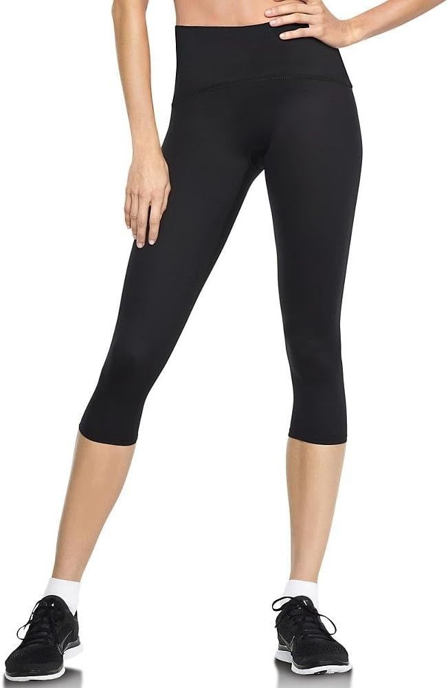 Spanx SPANX 2388 Active Compression Cropped Leggings Black ( L ) Size 28" / US 6 / IT 42 - 1 Thumbnail