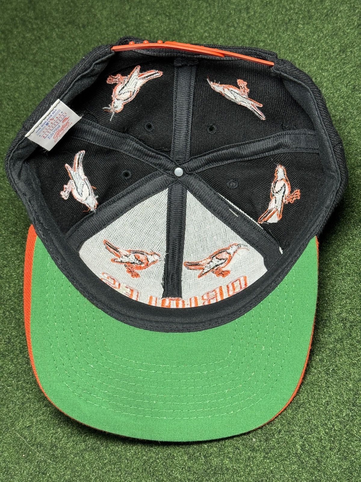 MLB × Vintage Vintage 90s Baltimore Orioles RARE NWT MLB Snapback Cap Hat Size ONE SIZE - 5 Thumbnail