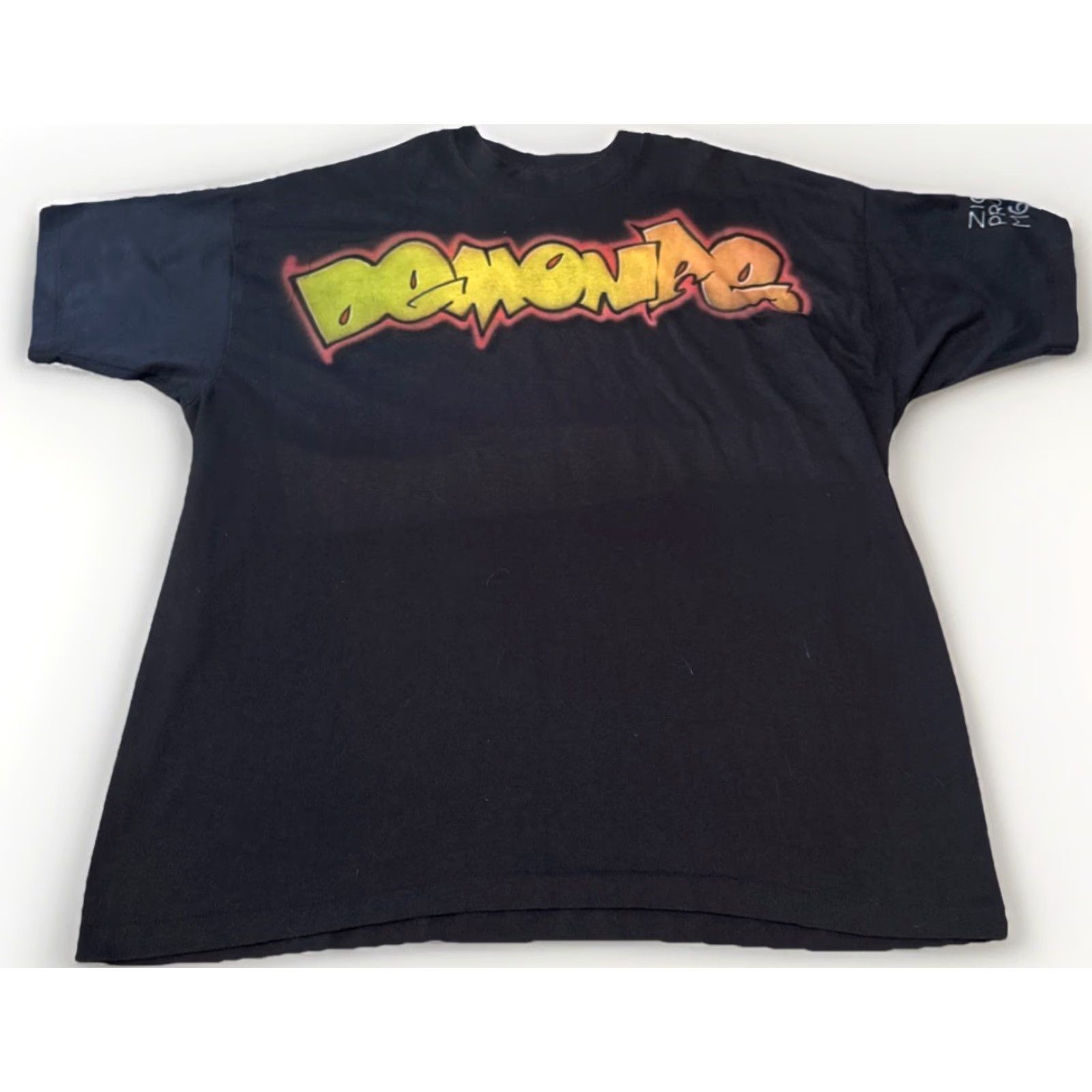 REEF VTG Demonae T-Shirt Hip Hop 3XL Men Black 90s Rap Tee RnB Florida Style Size US XXL / EU 58 / 5 - 2 Thumbnail