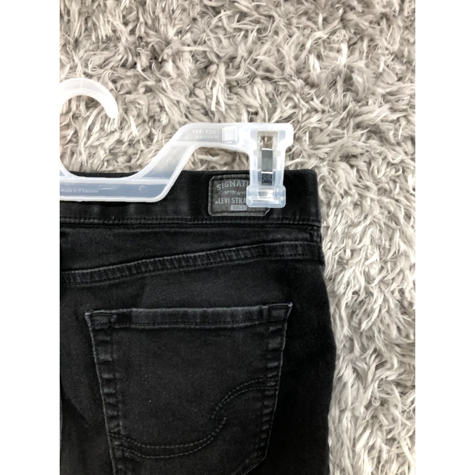 Levi's Levi's Pull-On Skinny Jeans Size 6 Womens Mid Rise Dark Wash Black Denim Size 28" / US 6 / IT 42 - 6 Thumbnail
