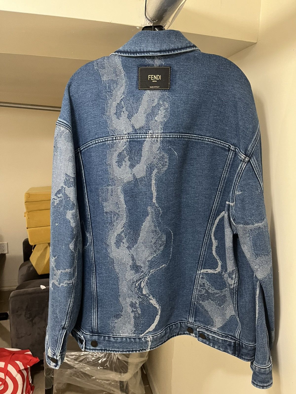 Fendi Fendi Denim Jacket Sz 50 Size US M / EU 48-50 / 2 - 8 Thumbnail