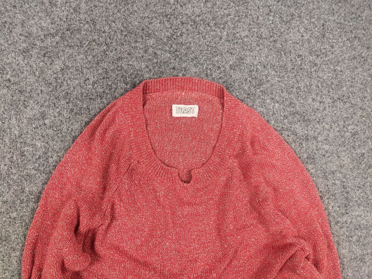 Japanese Brand Toast Design Light Linen Cotton Blend Cropped Baggy sweater Size XXL / US 16-18 / IT 52-54 - 4 Thumbnail