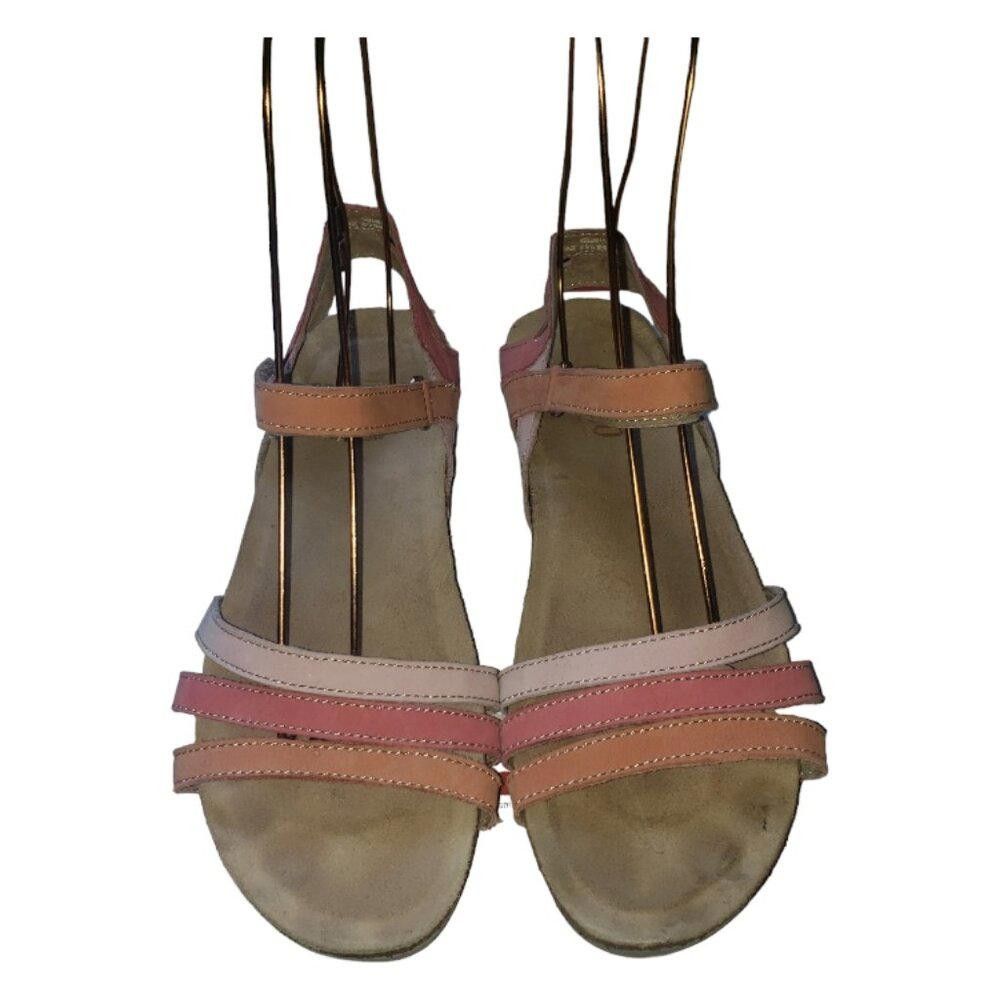 Other SH127 Munro Ladies Peach Sandals 10N Size US 10 / IT 40 - 3 Thumbnail