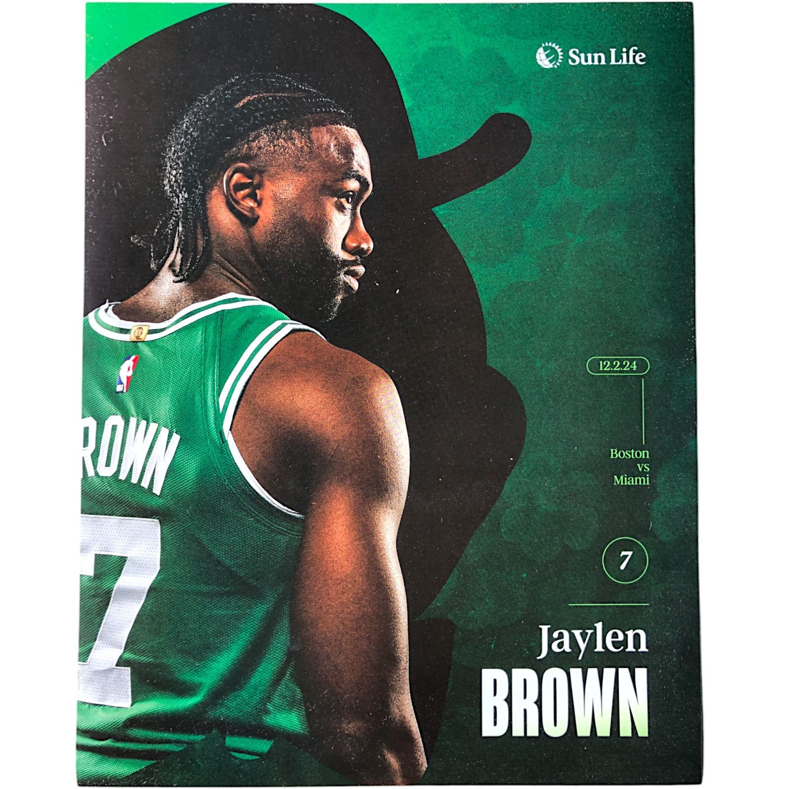 NBA Boston Celtics v Miami Heat 12/2/24 Roster Lineup Poster Size ONE SIZE - 1 Thumbnail