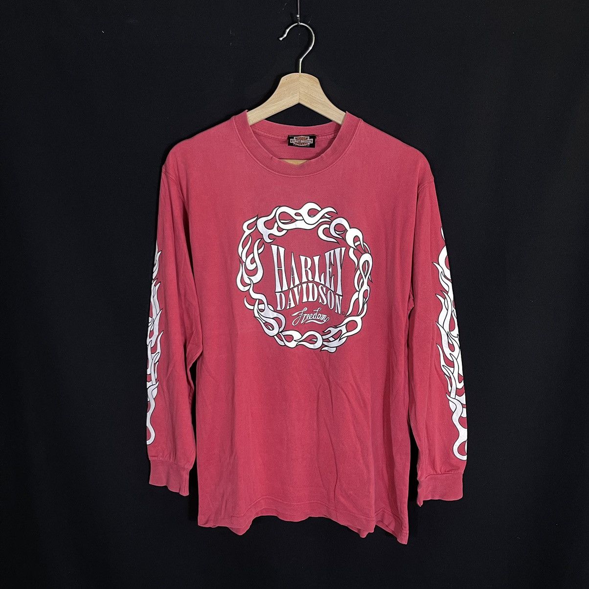 Harley Davidson Harley Davidson Milwaukee Flames L/S Fades Tshirt Size US M / EU 48-50 / 2 - 1 Thumbnail