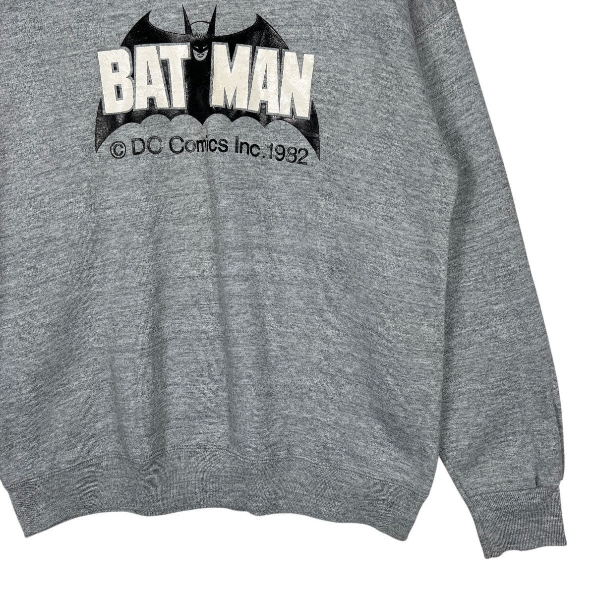 DC Comics 🔥 1982 Vintage Batman Dc Comics Tultex Sweatshirt Size US L / EU 52-54 / 3 - 5 Thumbnail