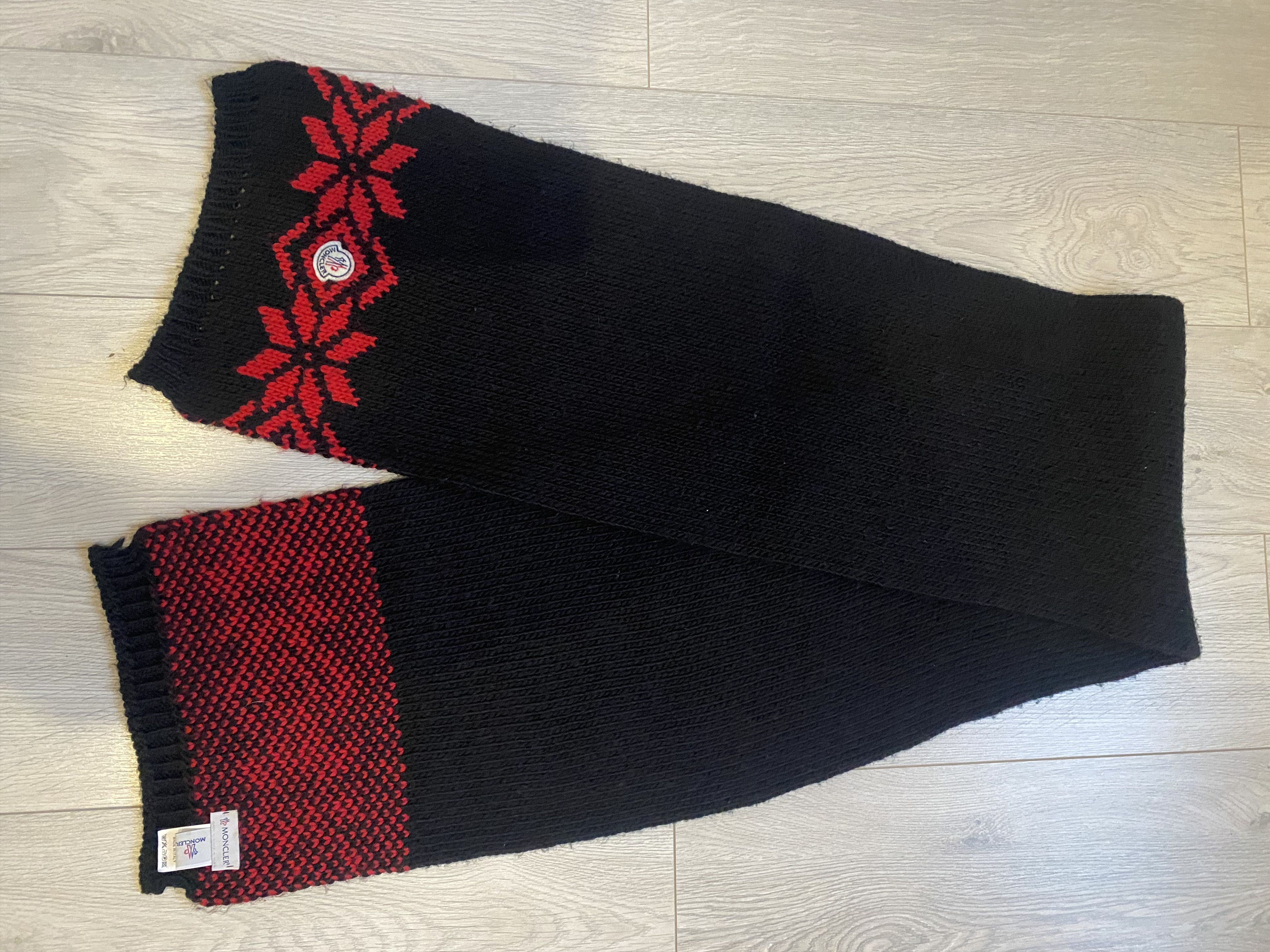 Moncler Wool Sacrf in Black, Men's Product Image