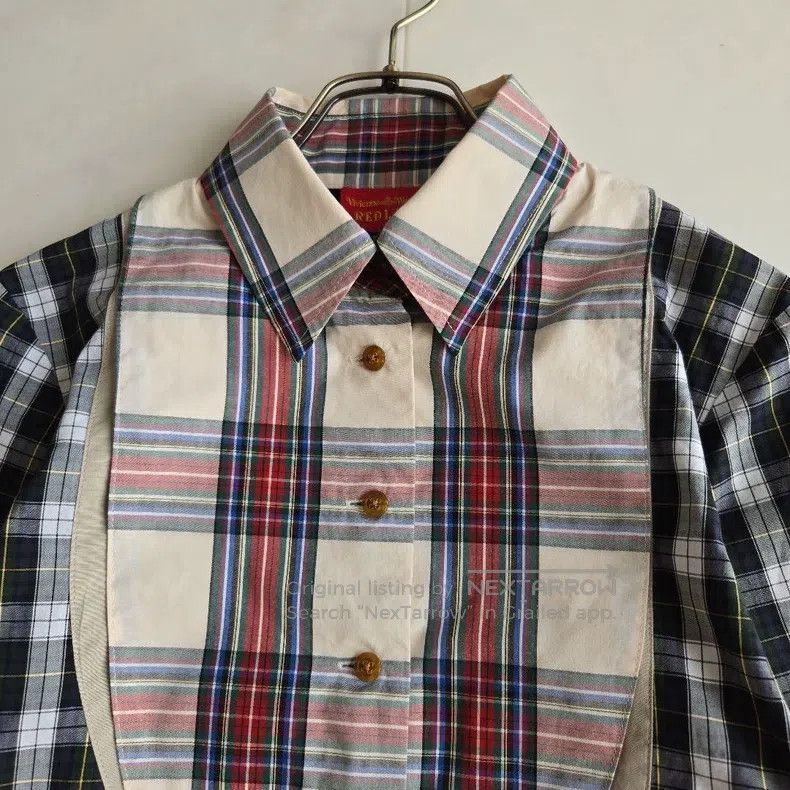 Vivienne Westwood vivienne westwood Plaid patchwork shirt Size S / US 4 / IT 40 - 9 Thumbnail