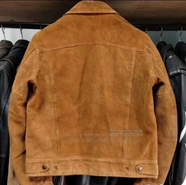 Other Fleece cowhide leather jacket leather jacket Size US M / EU 48-50 / 2 - 2 Thumbnail