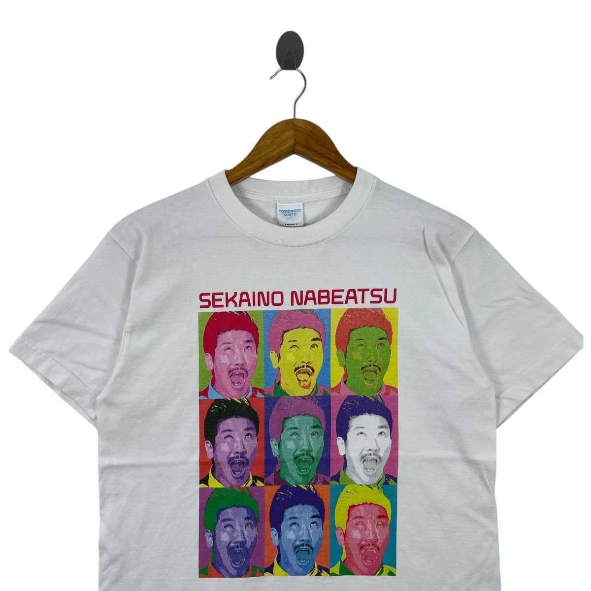 Japanese Brand Sekai no Nabeatsu Sando Katsura Japanese Comedians Tshirt Size US M / EU 48-50 / 2 - 2 Thumbnail