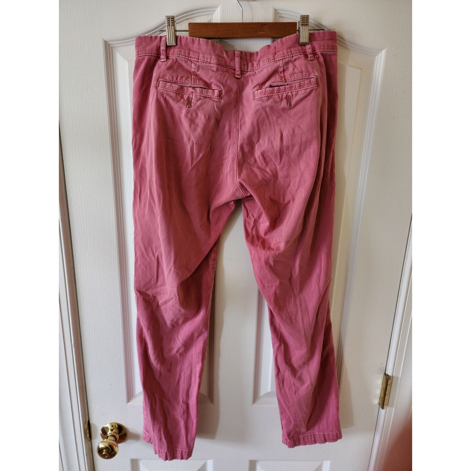 Anthropologie Pilcro and the Letterpress Womens 32 Hyphen Relaxed Fit Pink Size US 32 / EU 48 - 8 Thumbnail