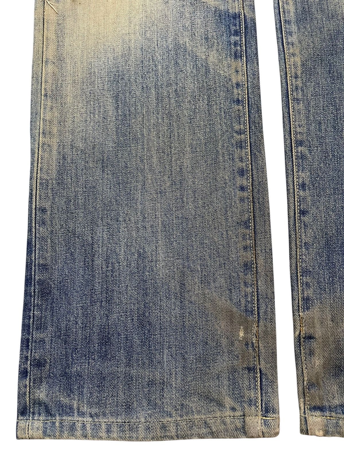 Uniqlo Vintage Japanese Uniqlo Mud Wash Distressed Style Loose Jean Size US 34 / EU 50 - 7 Thumbnail