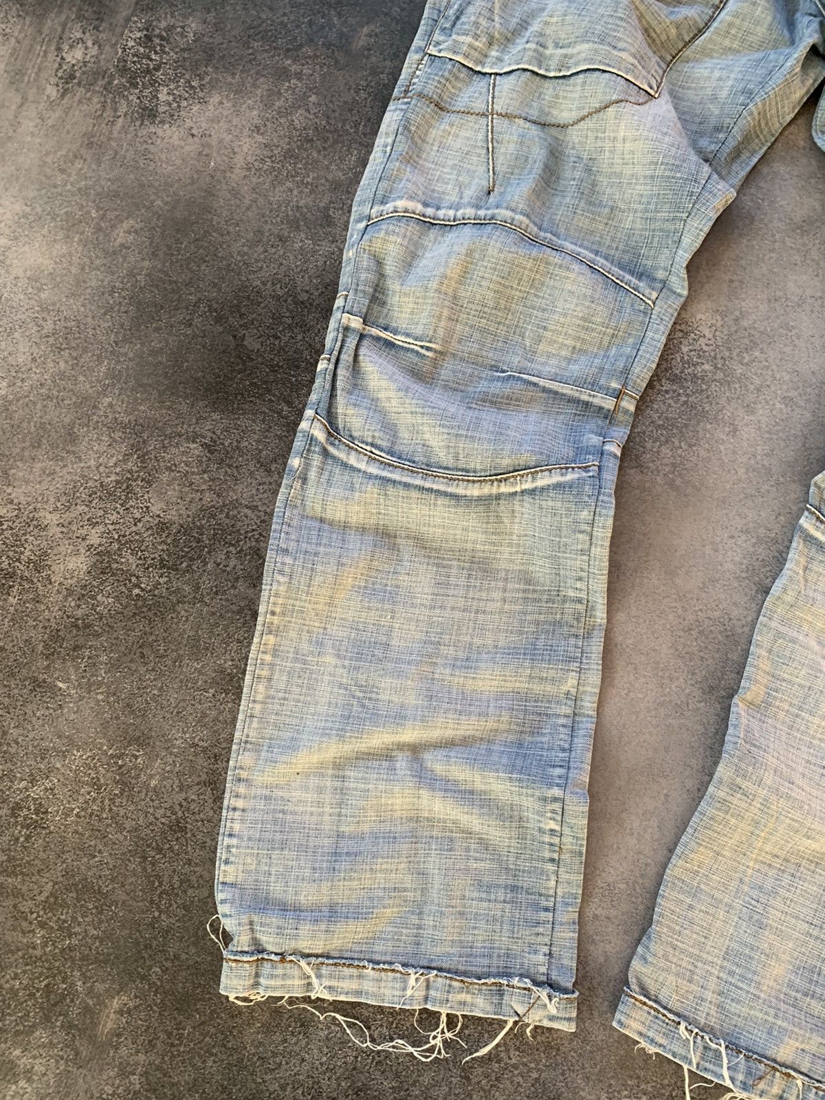 Hysteric Glamour × Japanese Brand Vintage Rick Owens Junya Watanabe Style Washed Jeans Size US 34 / EU 50 - 12 Thumbnail