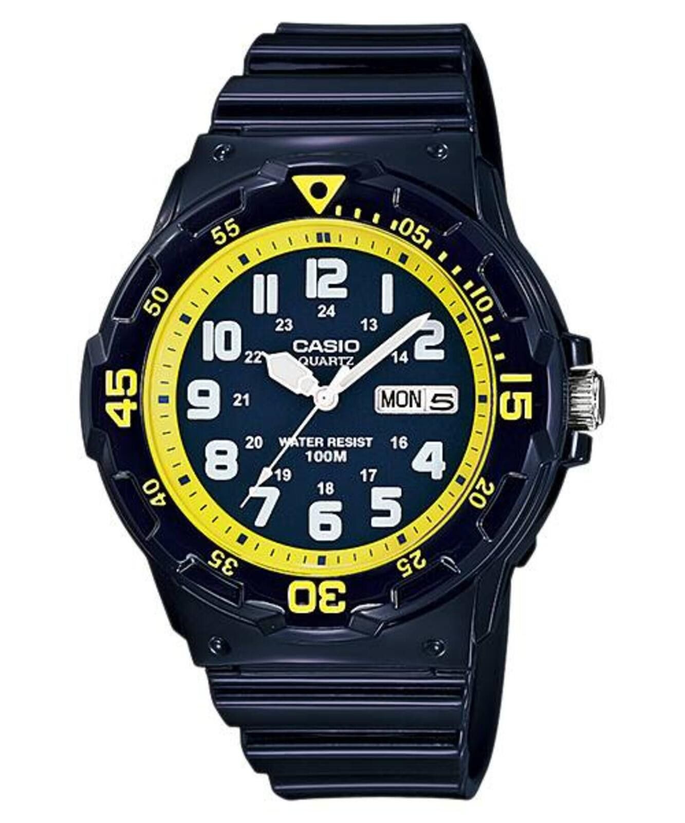 Casio Casio Men's Yellow Watch - MTP-MRW-200HC-2BV Size ONE SIZE - 1 Preview