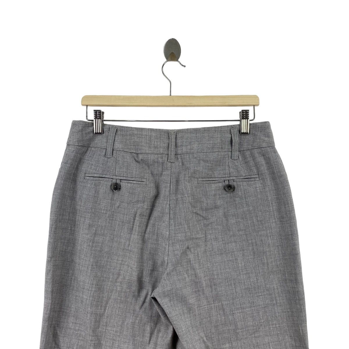Other RAFAELLA STUDIO Straight Cut Casual Grey Trousers Pant Size 32" / US 10 / IT 46 - 4 Thumbnail