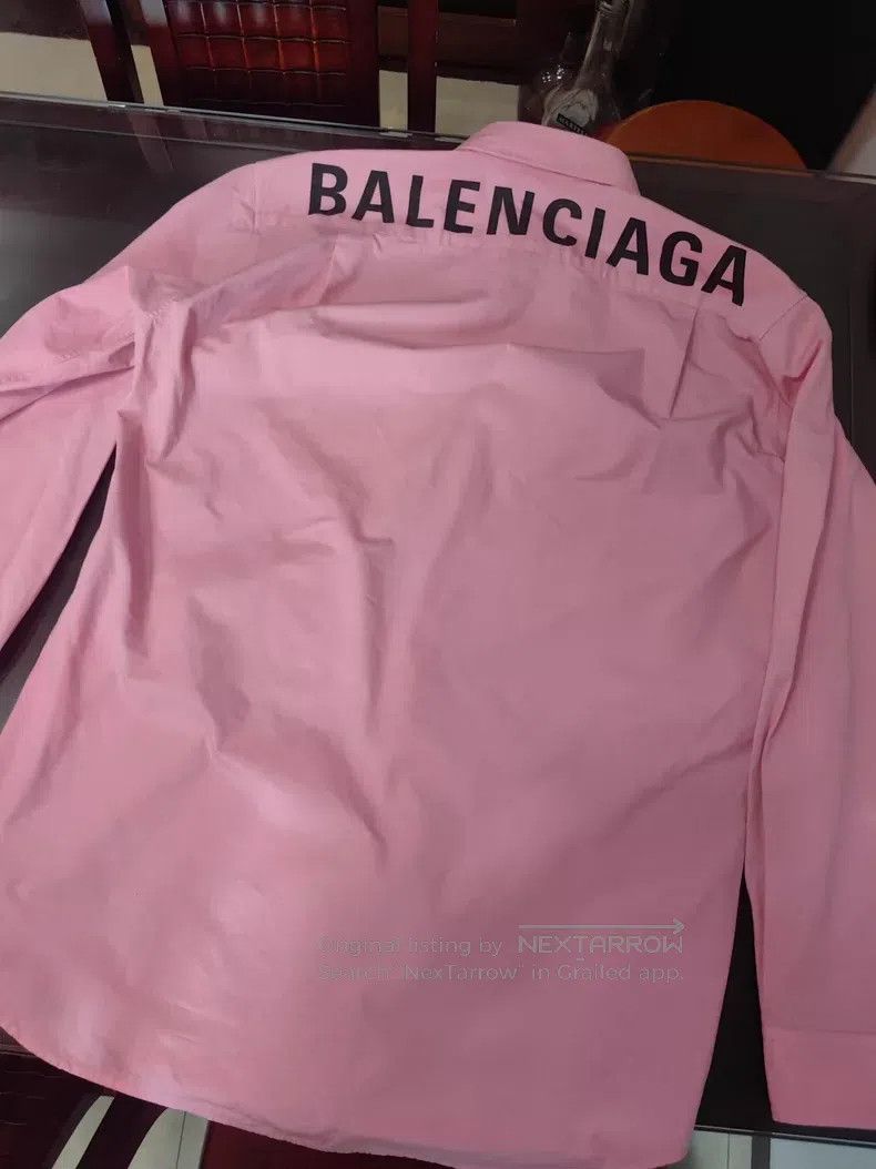 Balenciaga Balenciaga Long Sleeve Shirt Size XS / US 0-2 / IT 36-38 - 3 Thumbnail