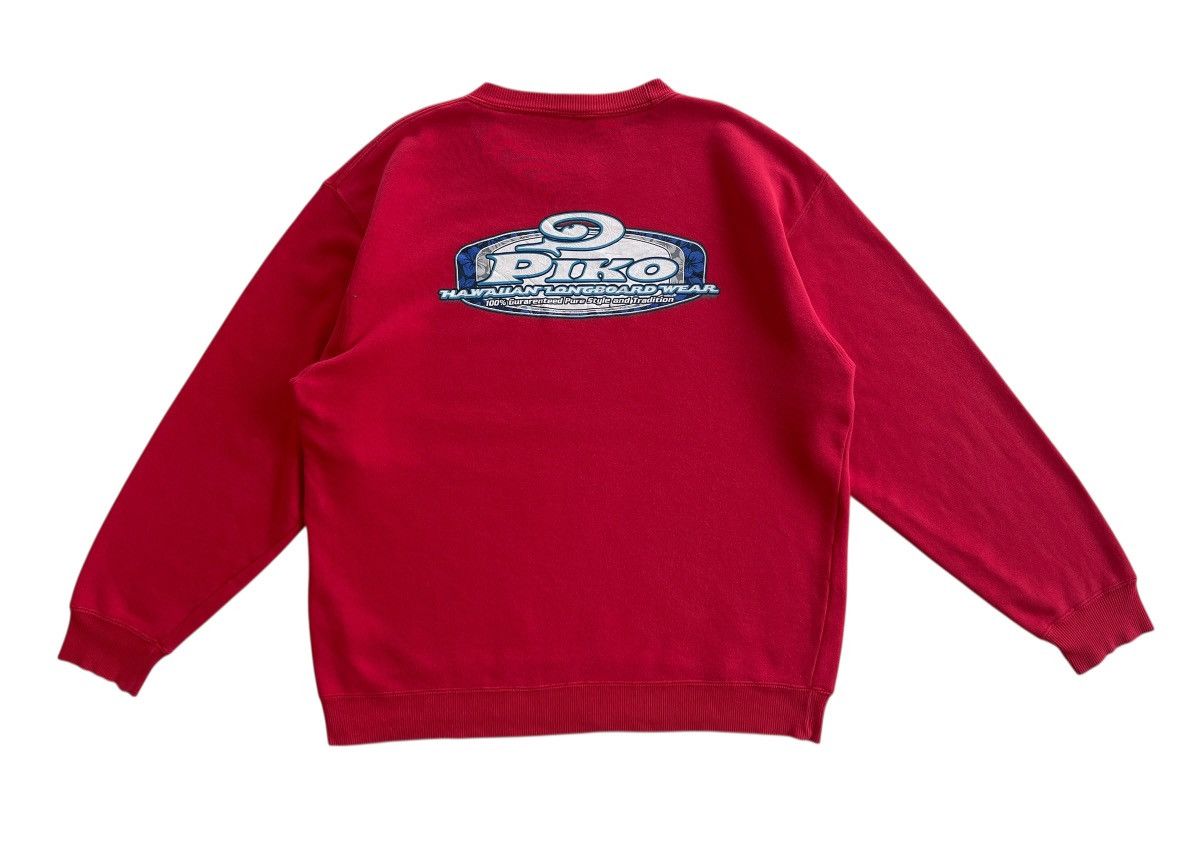 Vintage Vintage Piko Hawaiian Crewneck Sweatshirt Size US L / EU 52-54 / 3 - 2 Thumbnail
