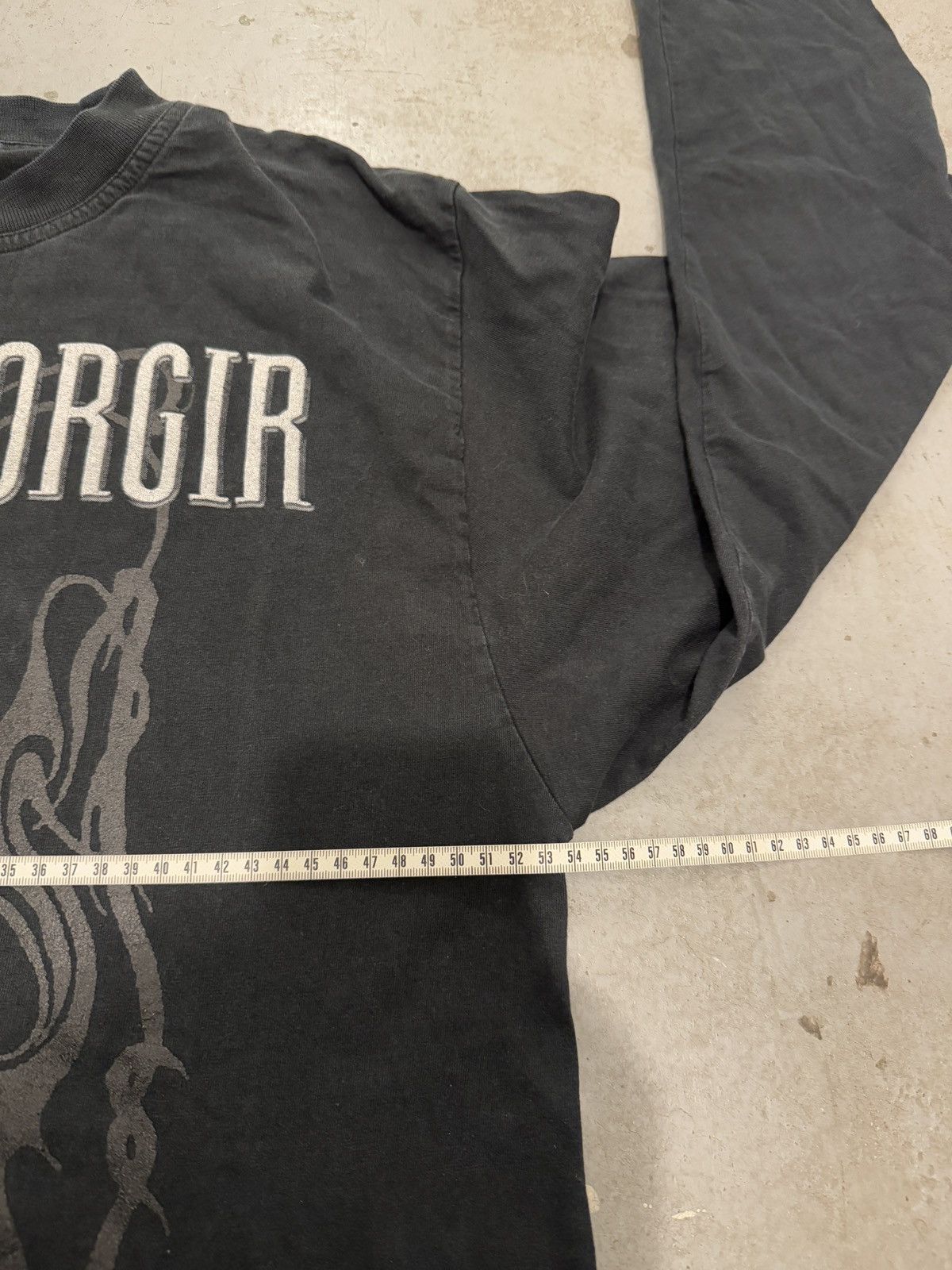 Band Tees × Vintage *RARE* VTG DIMMU BORGIR BLACK METAL BAND TEE EURO 90s Size US XL / EU 56 / 4 - 13 Thumbnail