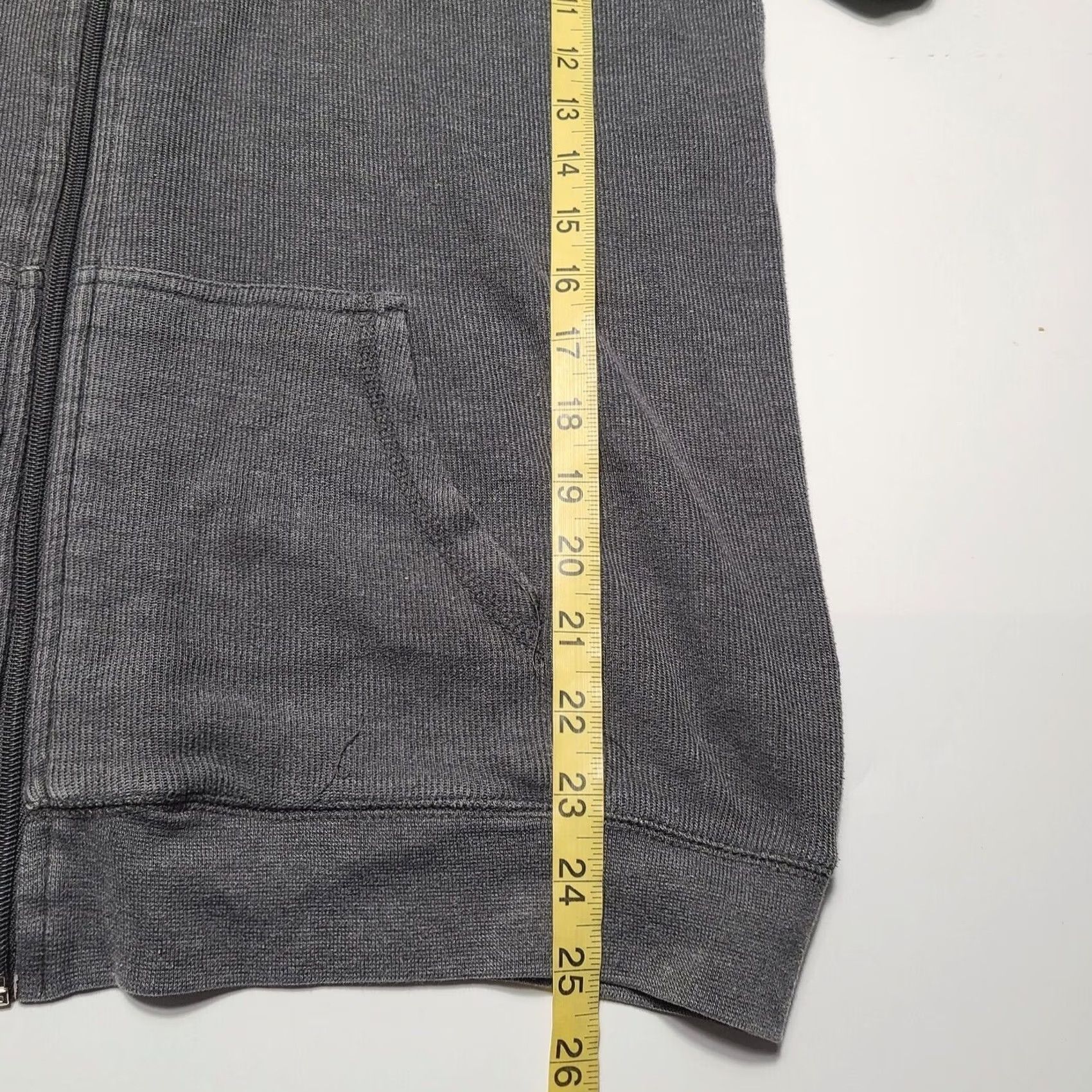 Disney Disney Winnie the Pooh Full Zip Hoodie Sweatshirt Large Gray Embroidered Women's Size L / US 10 / IT 46 - 6 Thumbnail