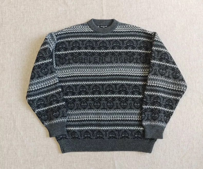 Balenciaga Balenciaga Wool sweater Size US M / EU 48-50 / 2 - 2 Thumbnail