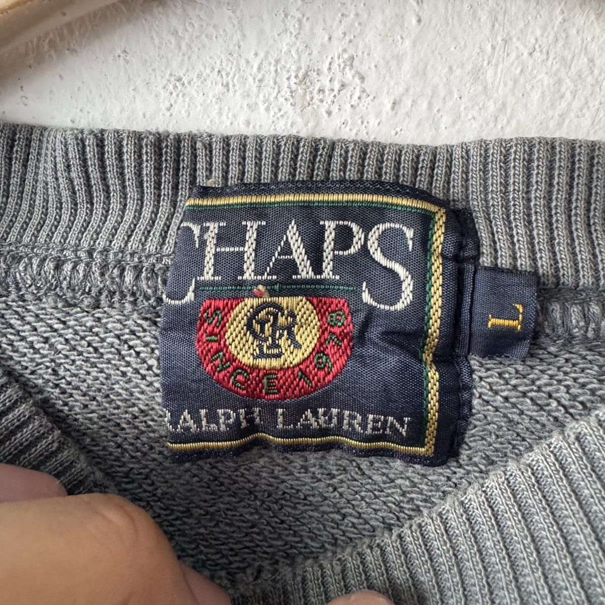 Chaps Ralph Lauren Vintage chaps ralph lauren embroidery sweatshirt Size US L / EU 52-54 / 3 - 8 Thumbnail