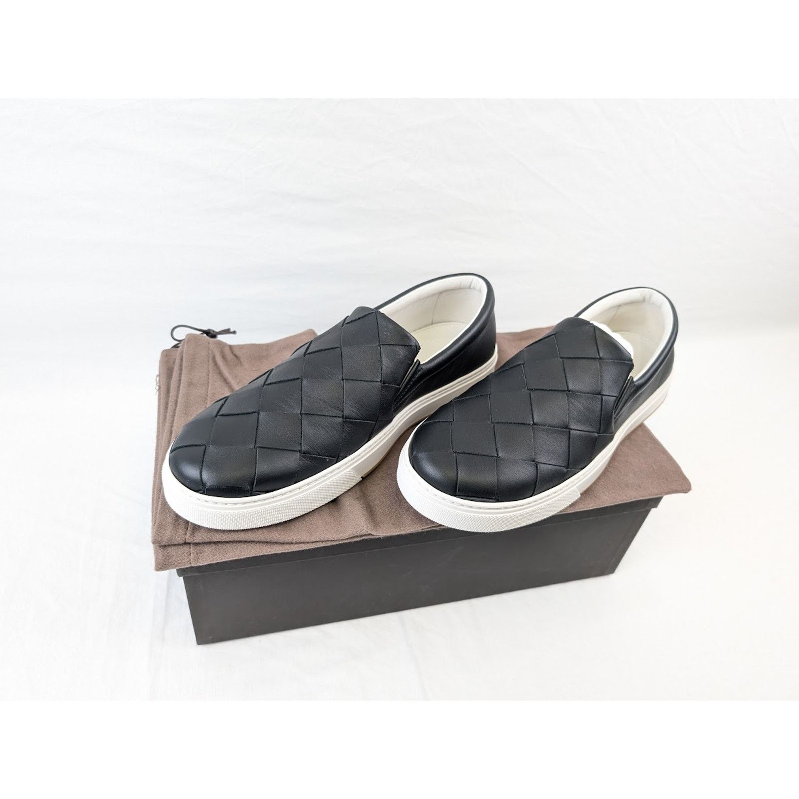 Bottega Veneta o1rshd1 Sneakers Intrecciato Calf Speedster Calf Nero Size US 12 / EU 45 - 20 Thumbnail