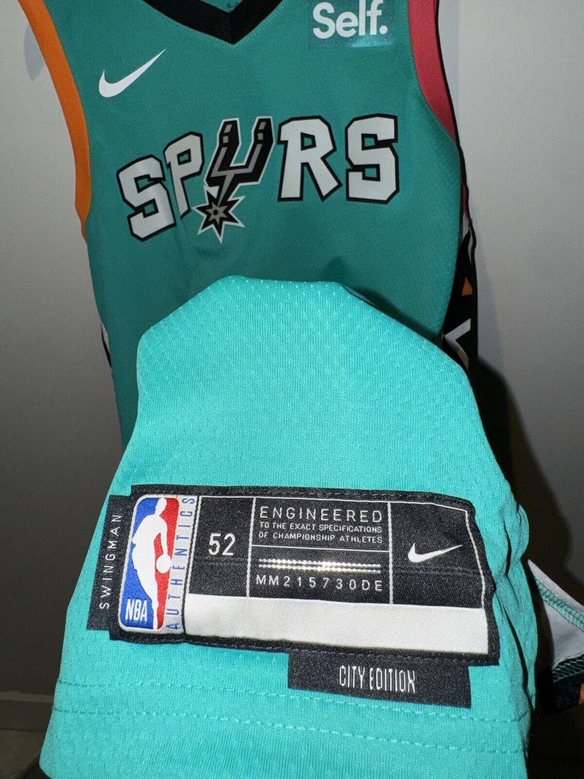 Designer RARE BNWT Victor Wembanyama Jersey XL 52 San Antonio Spurs Size ONE SIZE - 3 Thumbnail