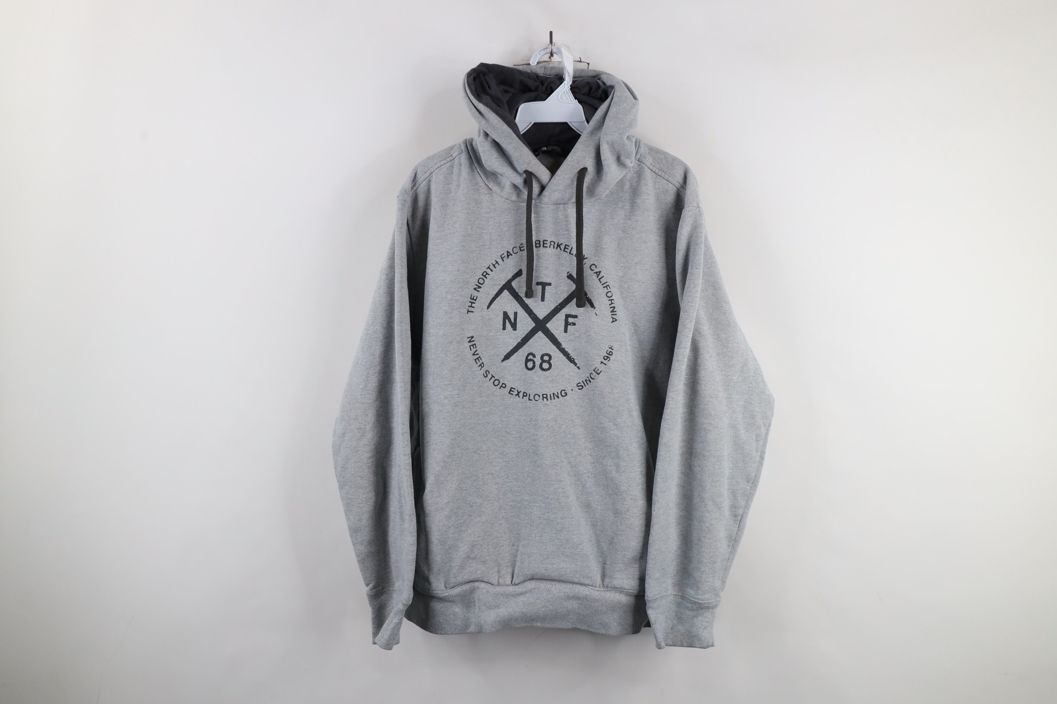 The North Face × Vintage Vintage Y2K The North Face Mountain Pick Hoodie Sweatshirt Size US L / EU 52-54 / 3 - 1 Thumbnail